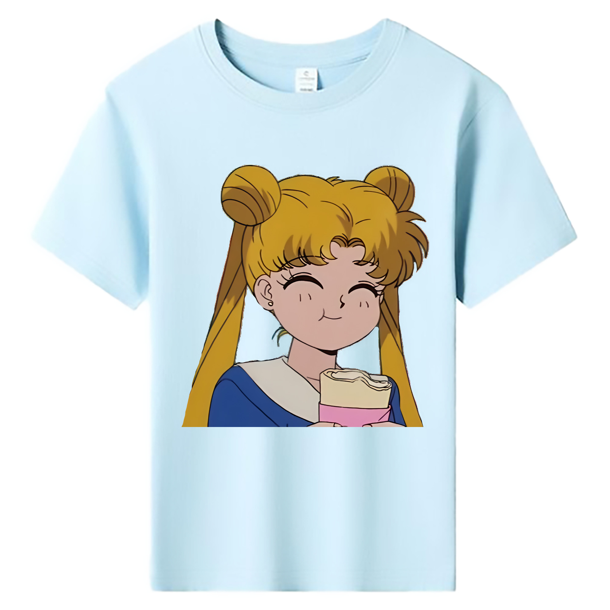 （画像用） 美少女戦士セーラームーン 愛野 美奈子 あいの みなこ Sailor Moon Aino Minako 綿100％キッズTシャツ（フロントプリント）